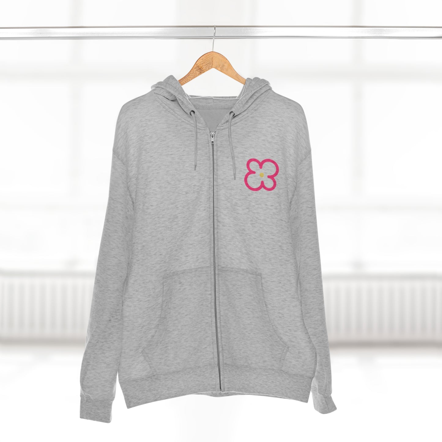 Got Flowers-Full Zip Hoodie