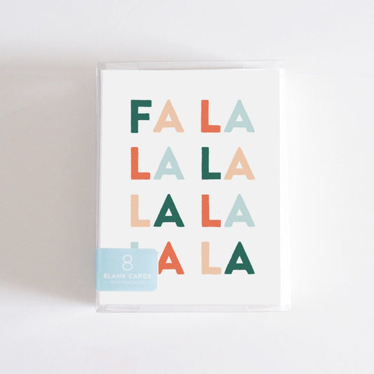 Fa La La Boxed Set of 8 Cards